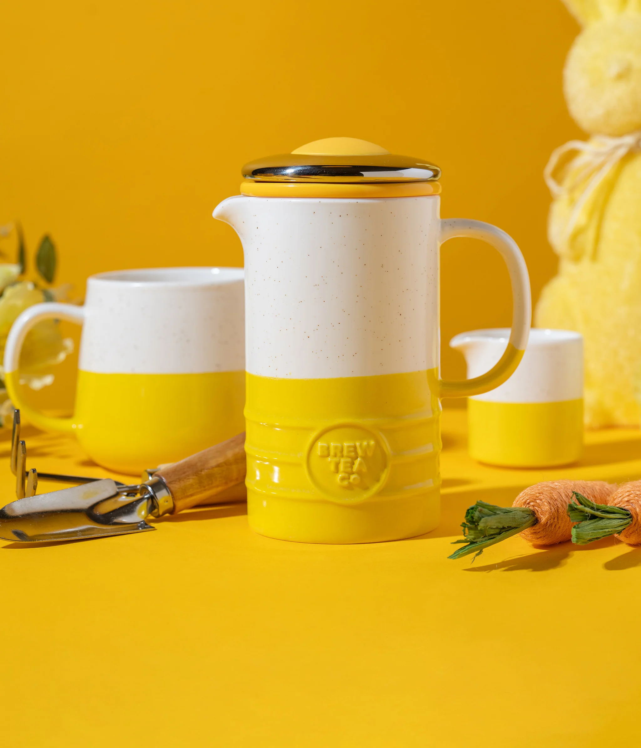 Yellow Speckled Mug & Jug - Kit - Image 3